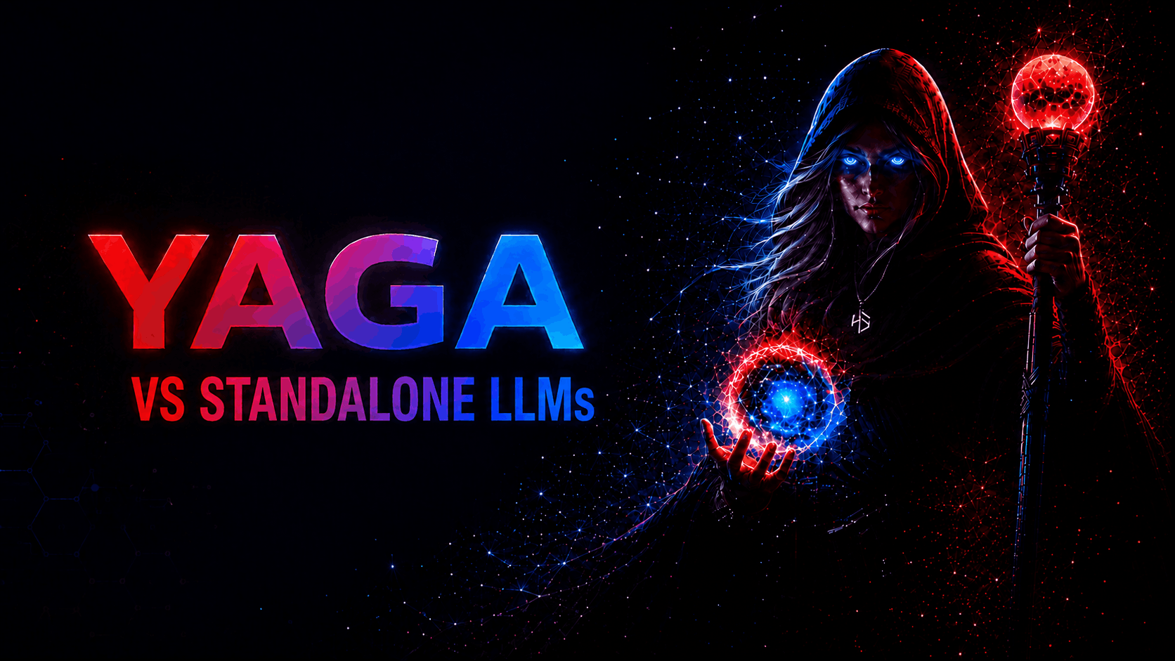 Benchmark YAGA vs LLMs isolados