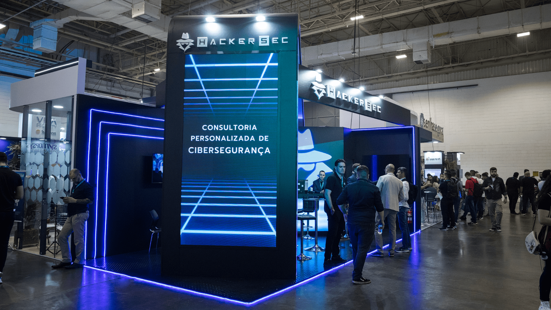 Estande HackerSec Mind The Sec 2023